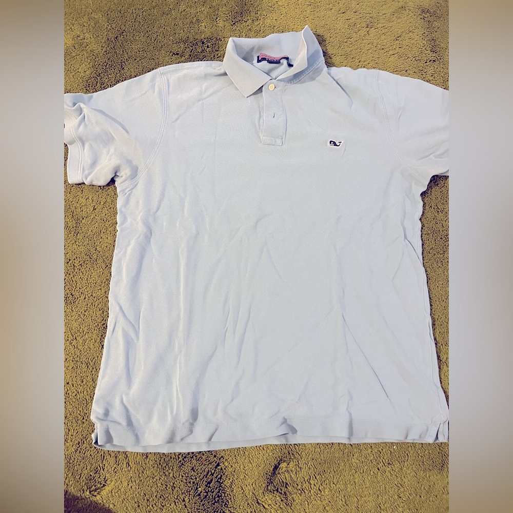 Medium Light Blue Polo from Vineyard Vines